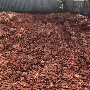 1600 clean site after pool demolition